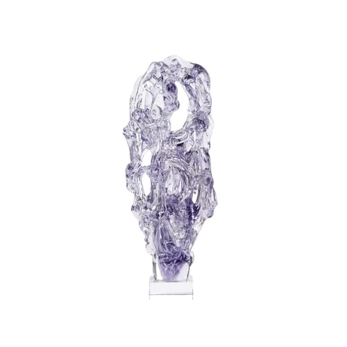 XHURWDZ643KM Statuen Wohndeko Kreative unregelmäßige Form Glas Ornamente Moderne einfache Wohnzimmer Desktop Dekoration Geschenk Sammlung Skulptur