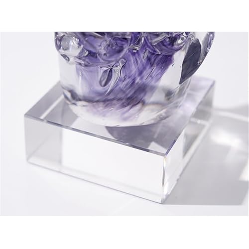 guiling-1986 Tischdekoration Kreative unregelmäßige Form Glas Ornamente Moderne einfache Wohnzimmer Desktop Dekoration Geschenk Sammlung Statuen-Skulptur
